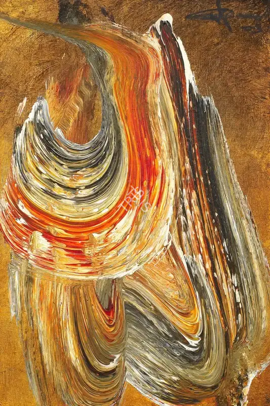 Gulgee, Ismail (Artist). Untitled (Allah). Oil on canvas, 2003 | Painting | EconomicsArt | 00870402