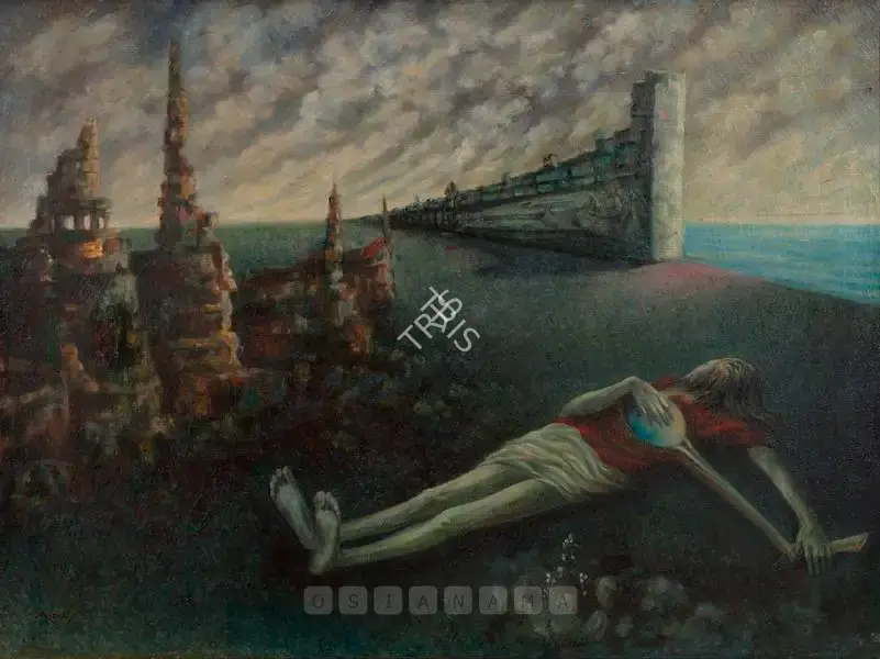 Misra, Hemanta (Artist). Untitled. Oil on canvas, late 1960s | Painting | FineArts | 00576579