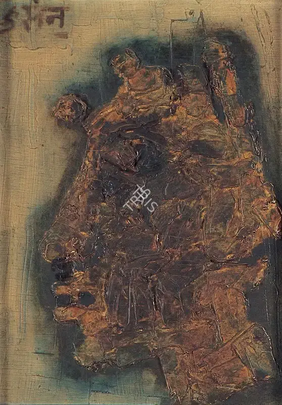 Husain, M.F. (Artist). Queen, 1962 | Painting