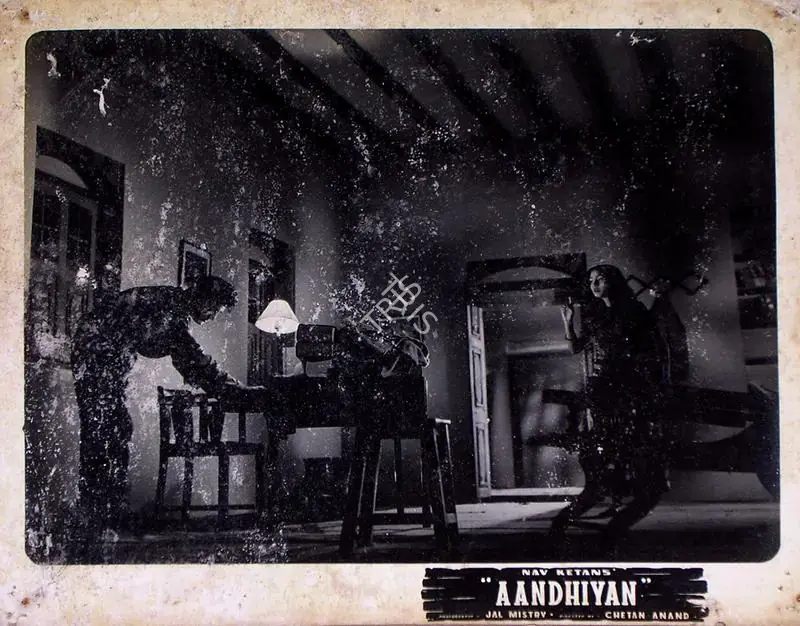 Mistry, Jal (Cinematographer), Aandhiyan, 1952 | Lobby Card | CinemaEducation | 00828959