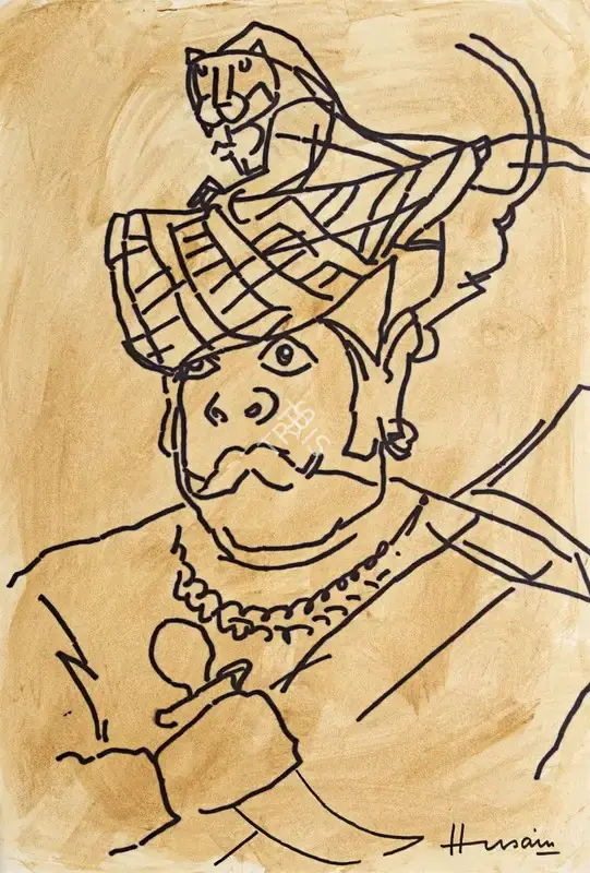 Husain, M.F. (Artist). Untitled, n.d. | Painting