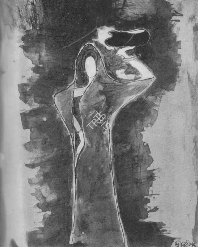 Tagore, Rabindranath (Artist). Untitled, n.d. | Painting