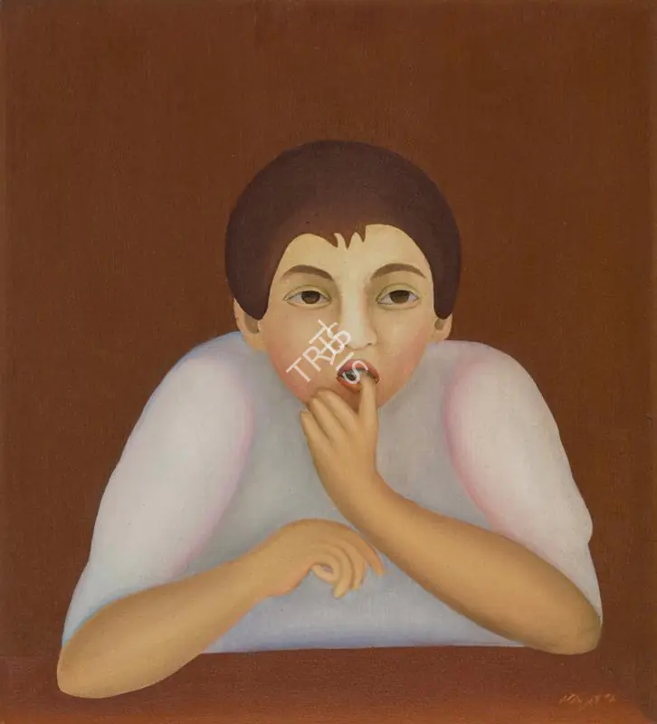 Bawa, Manjit (Artist). Untitled (Ravi). Oil on canvas, 1995 | Painting | FineArts | 00418550