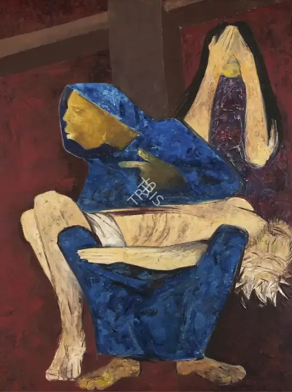 Khanna, Krishen (Artist). Pieta, 2005 | Painting