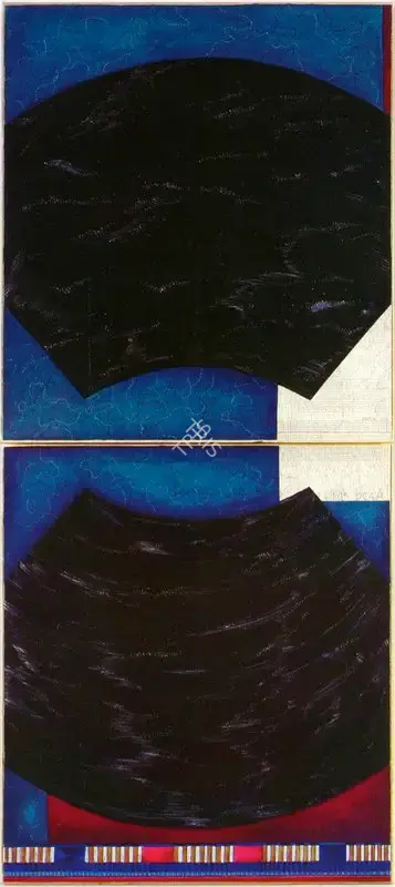 Baswani, Manisha Gera (Artist). Blue Skies, 2006 | Painting
