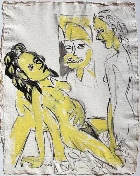 Subramanyan, K.G. (Artist). Untitled, n.d. | Painting