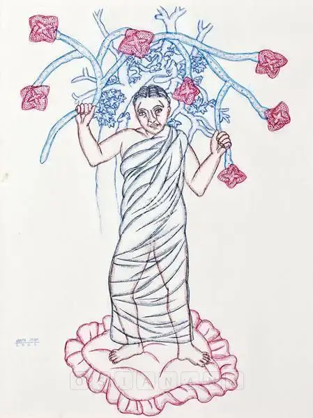 Singh, Arpita (Artist). Untitled, 2000 | Painting