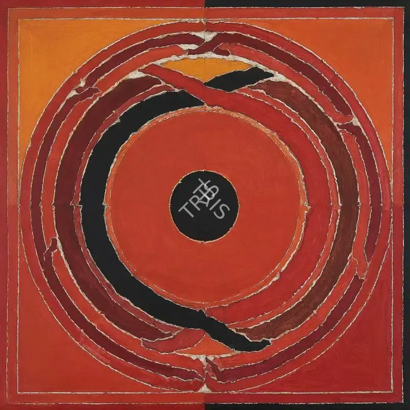 Raza, S.H. (Artist). Naga- Encounter, 1999 | Painting