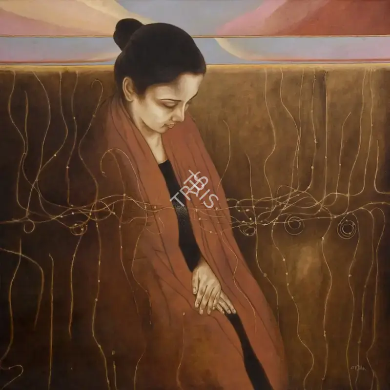 John, C.F. (Artist). Whispering Seeds, 2021 | Painting