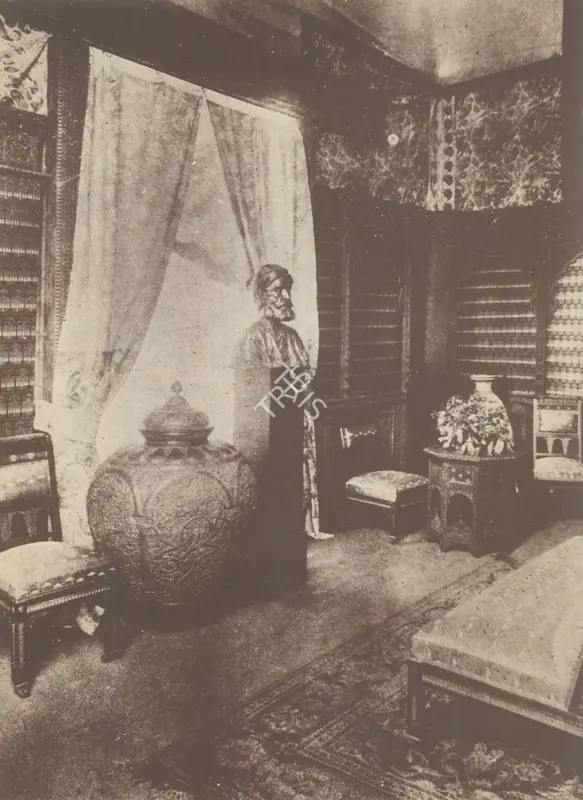 Unknown (Photographer). Bombay Room in India Art Exhibition, 1902-1903 | Contemporary Photograph