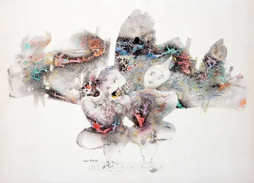 Burman, Sakti (Artist). Untitled, n.d. | Painting