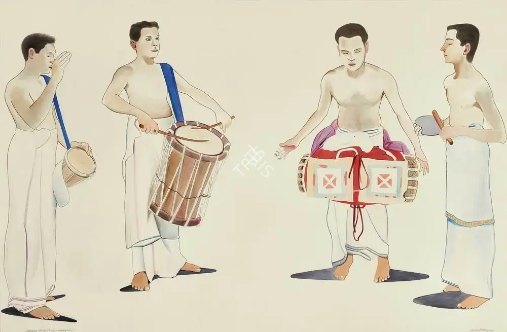 Nair, Surendran (Artist). Darwaza Kholo - Cuckoonebulopolis, 2004 | Painting
