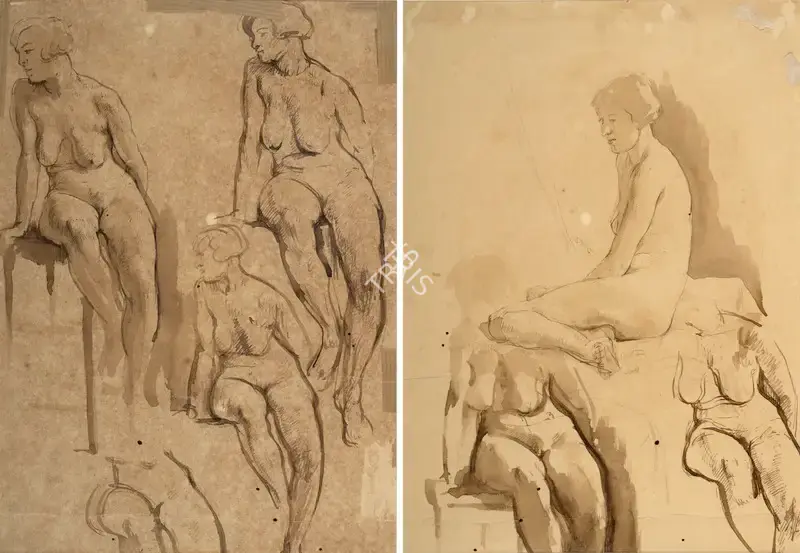 Bose, Atul (Artist). Untitled, n.d. | Painting
