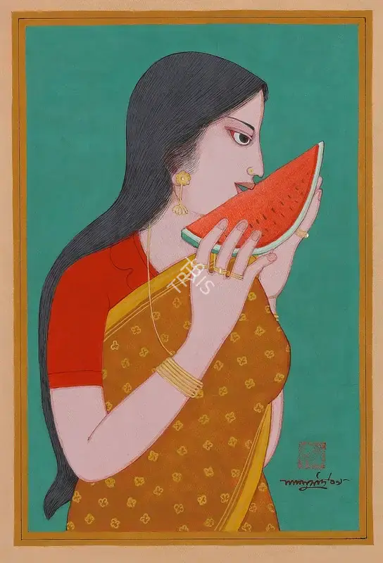 Shaw, Lalu Prasad (Artist). Untitled, 2009 | Painting