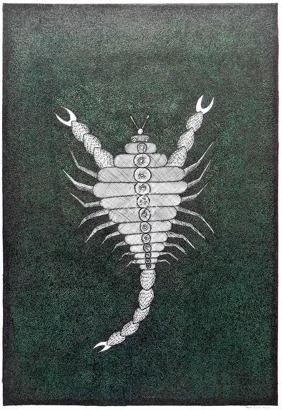 Shyam, Mayank (Artist). Untitled. Ink on paper, 2010 | Drawing | FineArts | 00603455