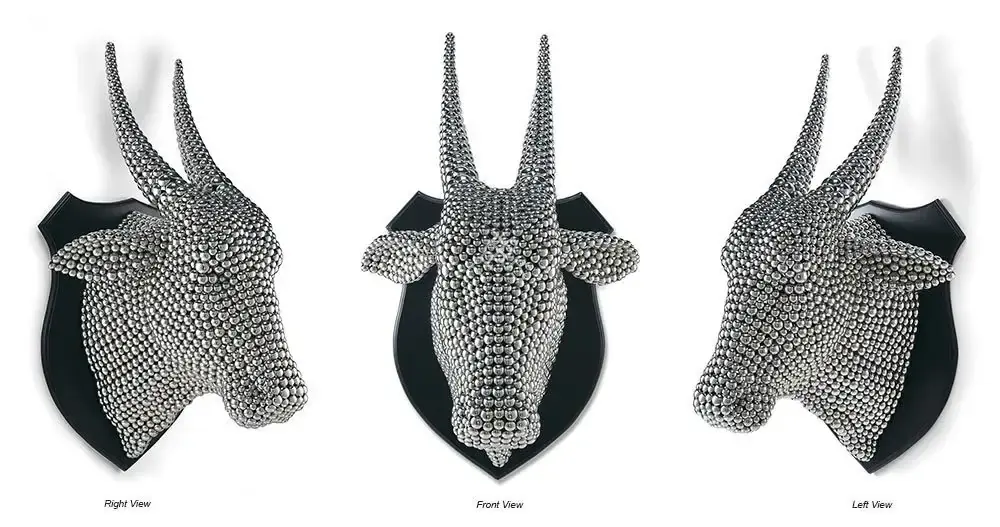Shende, Valay (Artist). Bull Head, 2019 | Sculpture