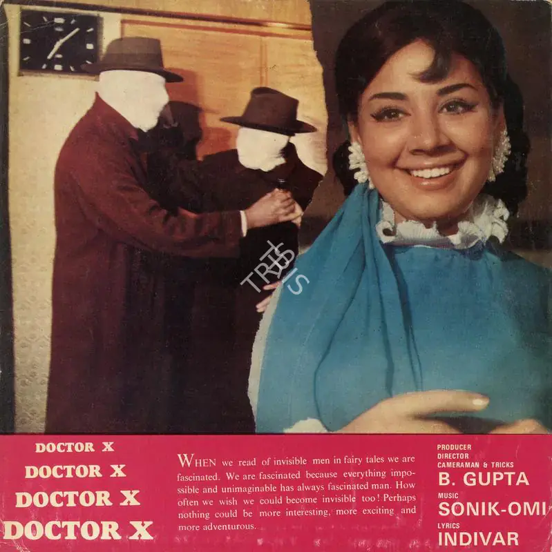 Gupta, B. (Producer), Doctor X, 1970 | Song-Synopsis Booklet | CinemaEducation | 00781388
