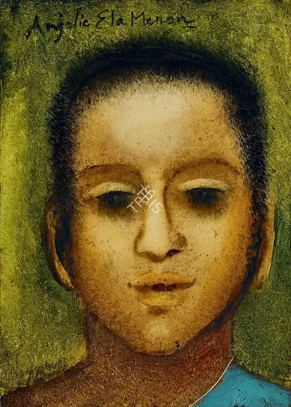 Menon, Anjolie Ela (Artist). Brahmin Boy, n.d. | Painting