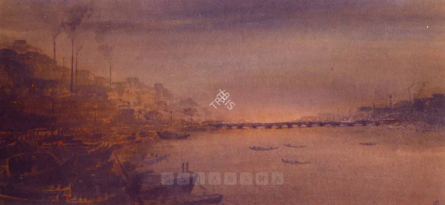Tagore, Gaganendranath (Artist). The Sleepless City, 1915 | Painting