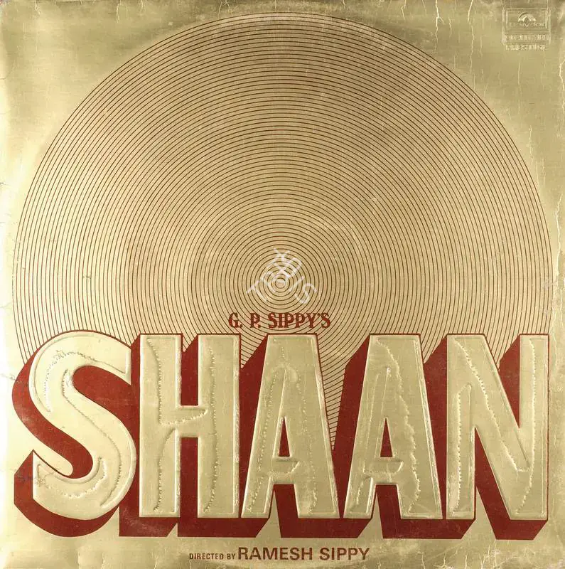 Sippy, G.P. (Producer), Shaan, 1980 | Record Cover | CinemaEducation | 00762462