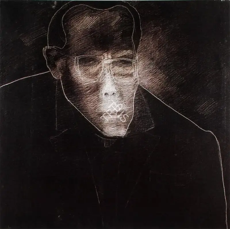 Broota, Rameshwar (Artist). Head - II, 1989 | Painting