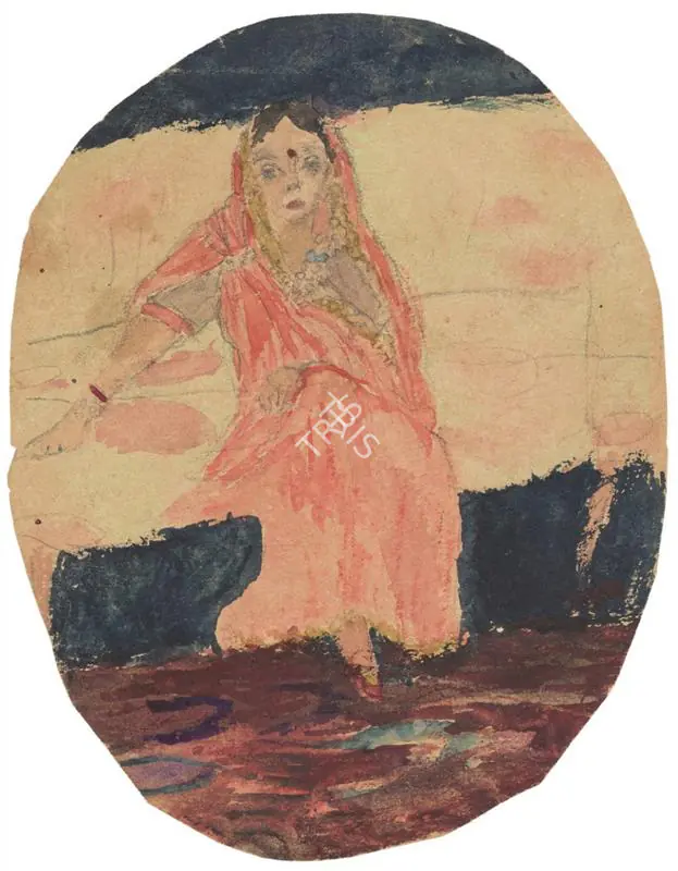 Sher-Gil, Amrita (Artist). Untitled, 1922 | Painting