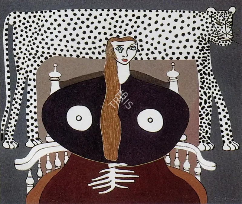 Pyne, Kartick Chandra (Artist). Untitled. Oil on canvas, 1991 | Painting | FineArts | 00374141