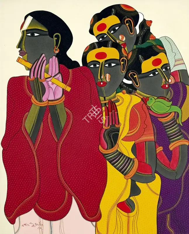 Vaikuntam, Thota (Artist). Untitled, 2015 | Painting