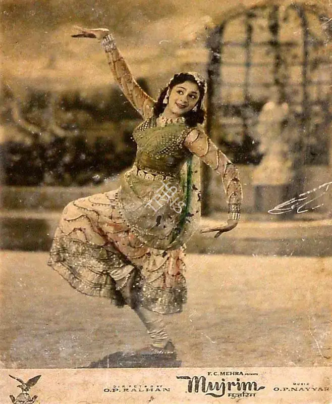 Malaya, Shivram (Cinematographer), Mujrim, 1958 | Lobby Card | CinemaEducation | 00820635