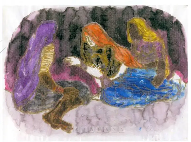 Husain, Owais (Artist). Untitled, 1990 | Painting