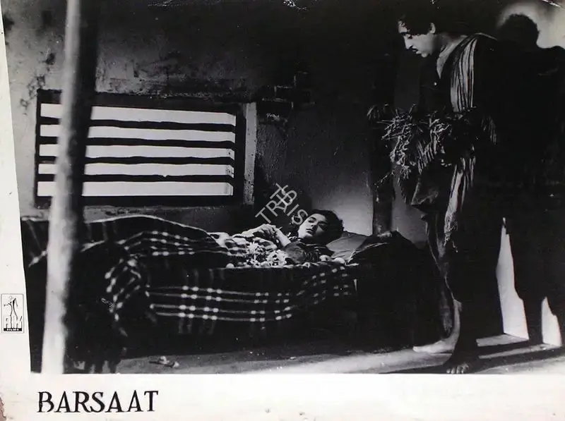 Mistry, Jal (Cinematographer), Barsaat, 1949 | Lobby Card | CinemaEducation | 00815522