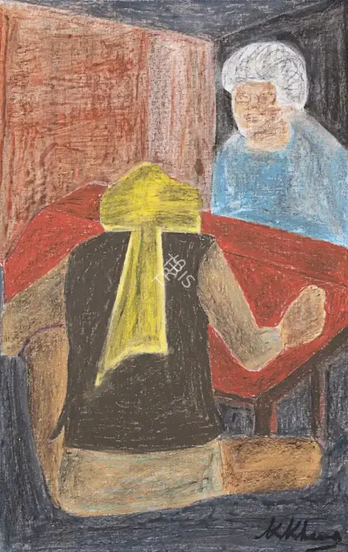 Khanna, Krishen (Artist). Untitled, n.d. | Painting