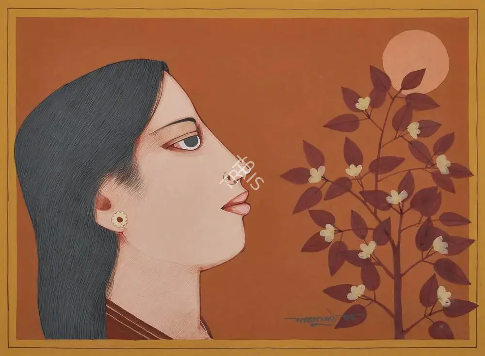 Shaw, Lalu Prasad (Artist). Untitled. Tempera on paper, 2003 | Painting | FineArts | 00357210