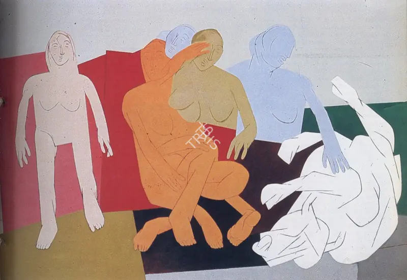 Mehta, Tyeb (Artist). Sequence. Oil on canvas, 1981 | Marg, December 1982 | Painting | FineArts | 00674954