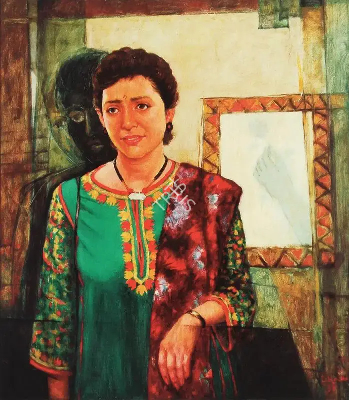 Mahammad, Isha (Artist). Shadows, 1993 | Painting