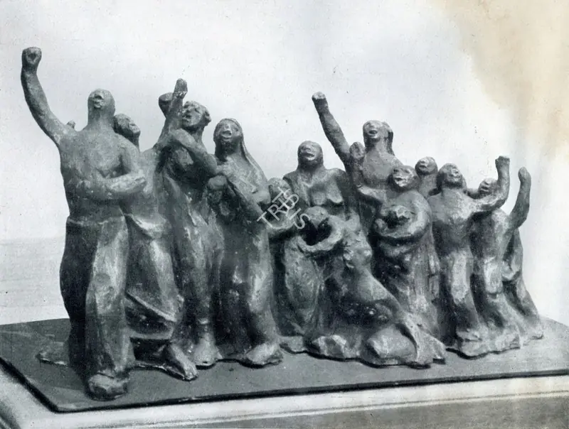 Dagupta, Prodosh (Artist). Jai Hind. n.d. | Marg, October 1953 | Sculpture | FineArts | 00674722