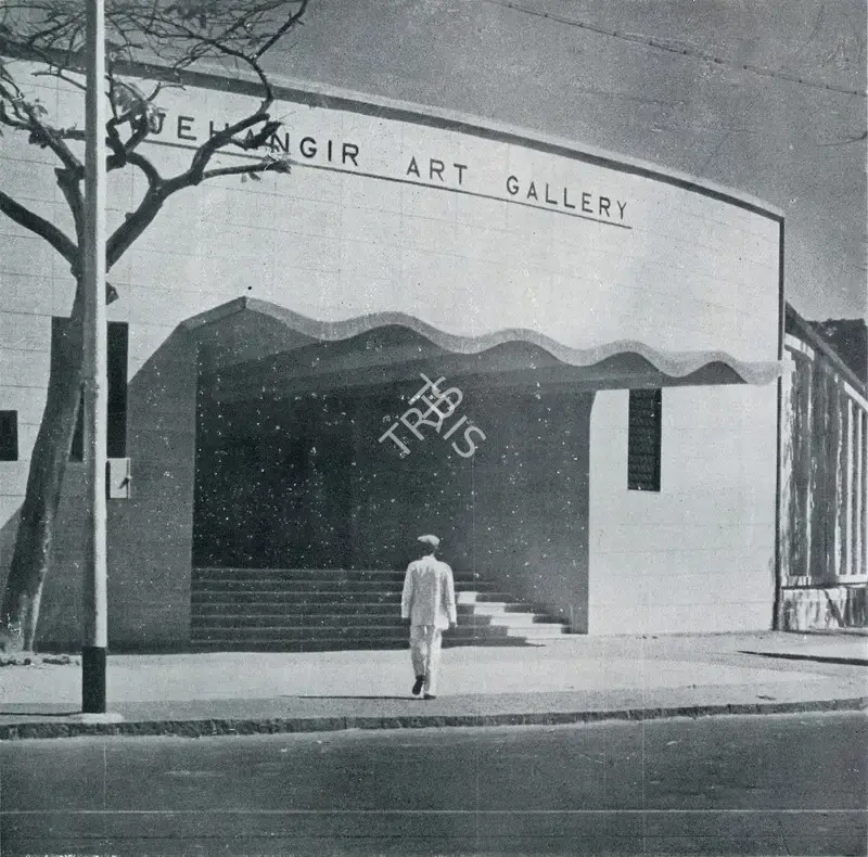 Unknown (Photographer). Jehangir Art Gallery, 1953 | Advertisement