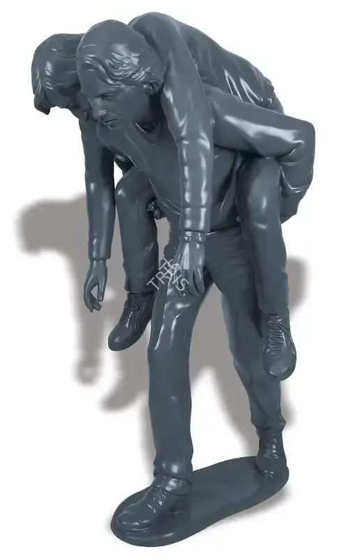 Soi, Praneet (Artist). Piggyback, 2008 | Sculpture