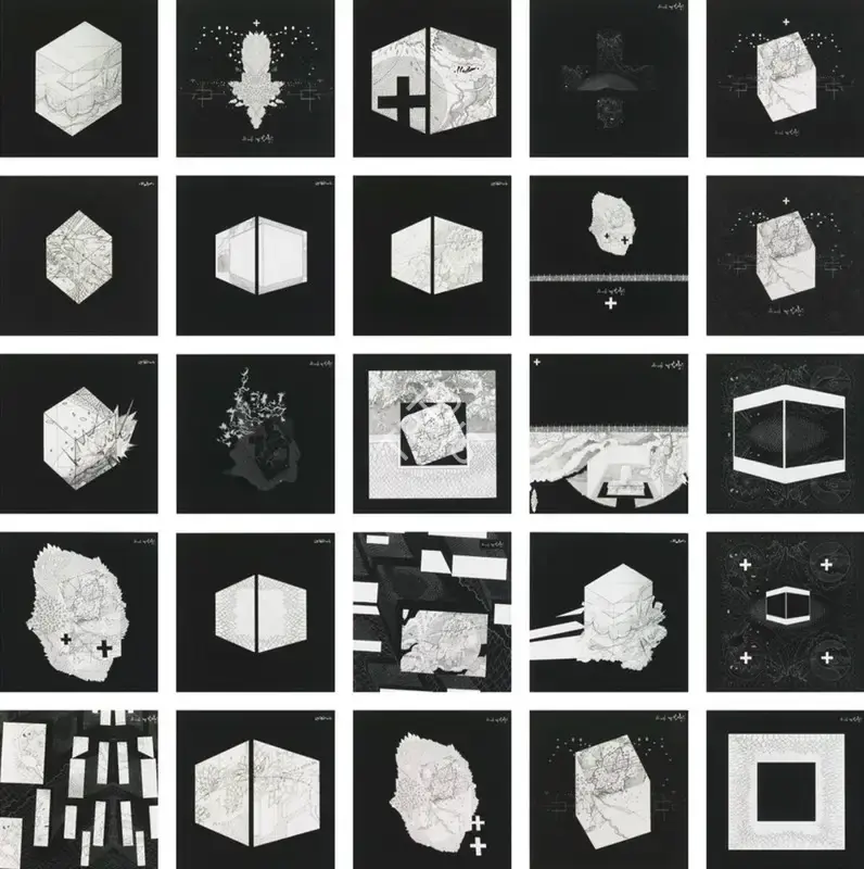 Shah, Seher (Artist). The Black Star Project. Portfolio of 25 archival gicl e prints on paper, Edition 5/20, 2007 | Print | FineArts | 00646224