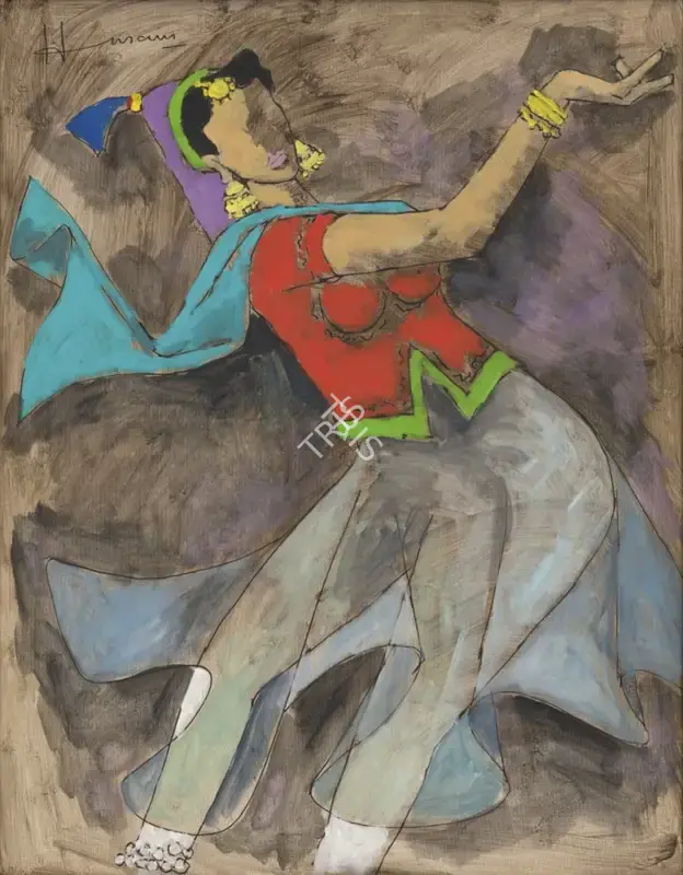 Husain, M.F. (Artist). Untitled, n.d. | Painting