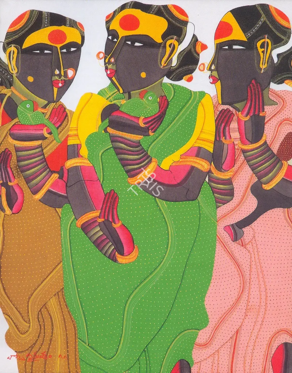 Vaikuntam, Thota (Artist). Untitled, n.d. | Painting
