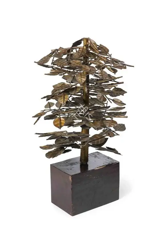 Janakiram, P.V. (Artist). Untitled. Enamel on copper and wood, n.d. | Sculpture | FineArts | 00418506