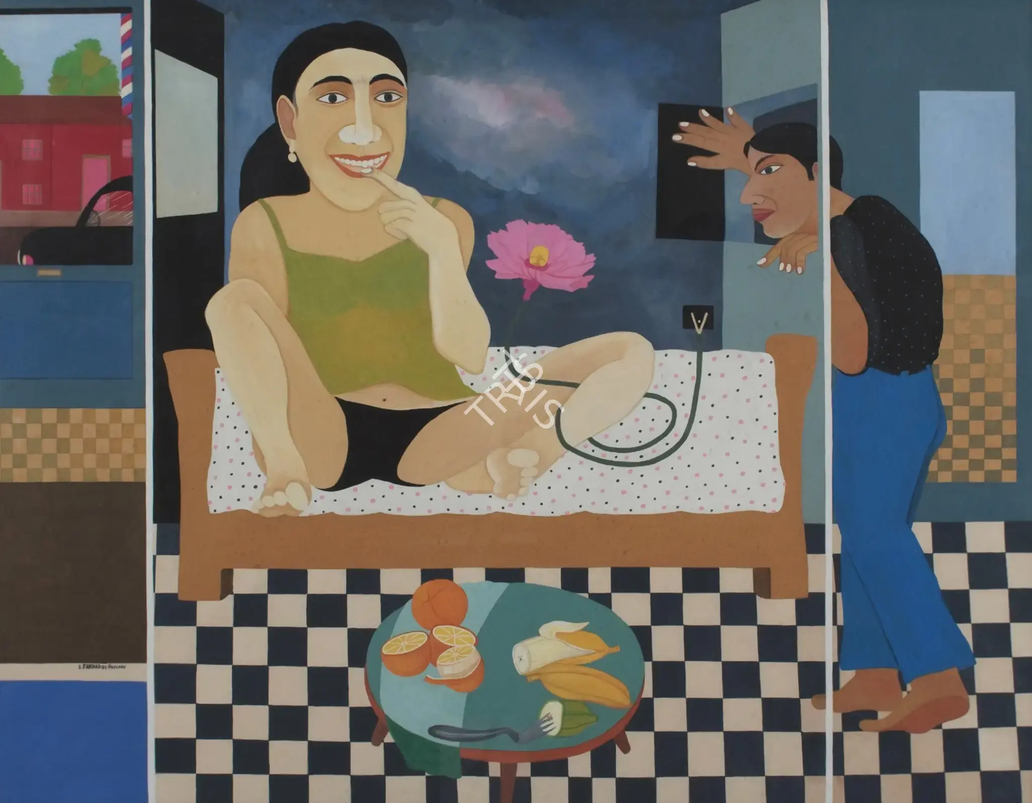 Hussain, Farhad (Artist). Untitled. Acrylic on canvas, 2005 | Painting | FineArts | 00644778
