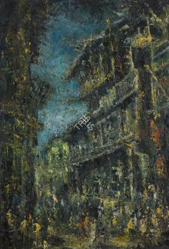Langhammer, Walter (Artist). Untitled, n.d. | Painting