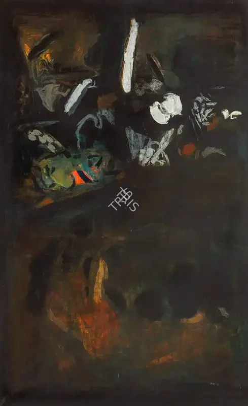 Raza, S.H. (Artist). Untitled, 1972 | Painting