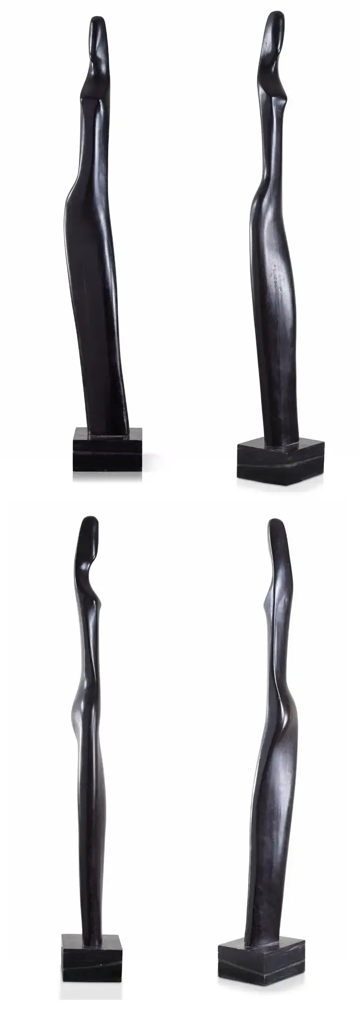 Chaudhuri, Sankho (Artist). Untitled (Standing Figure), c.1950s | Sculpture