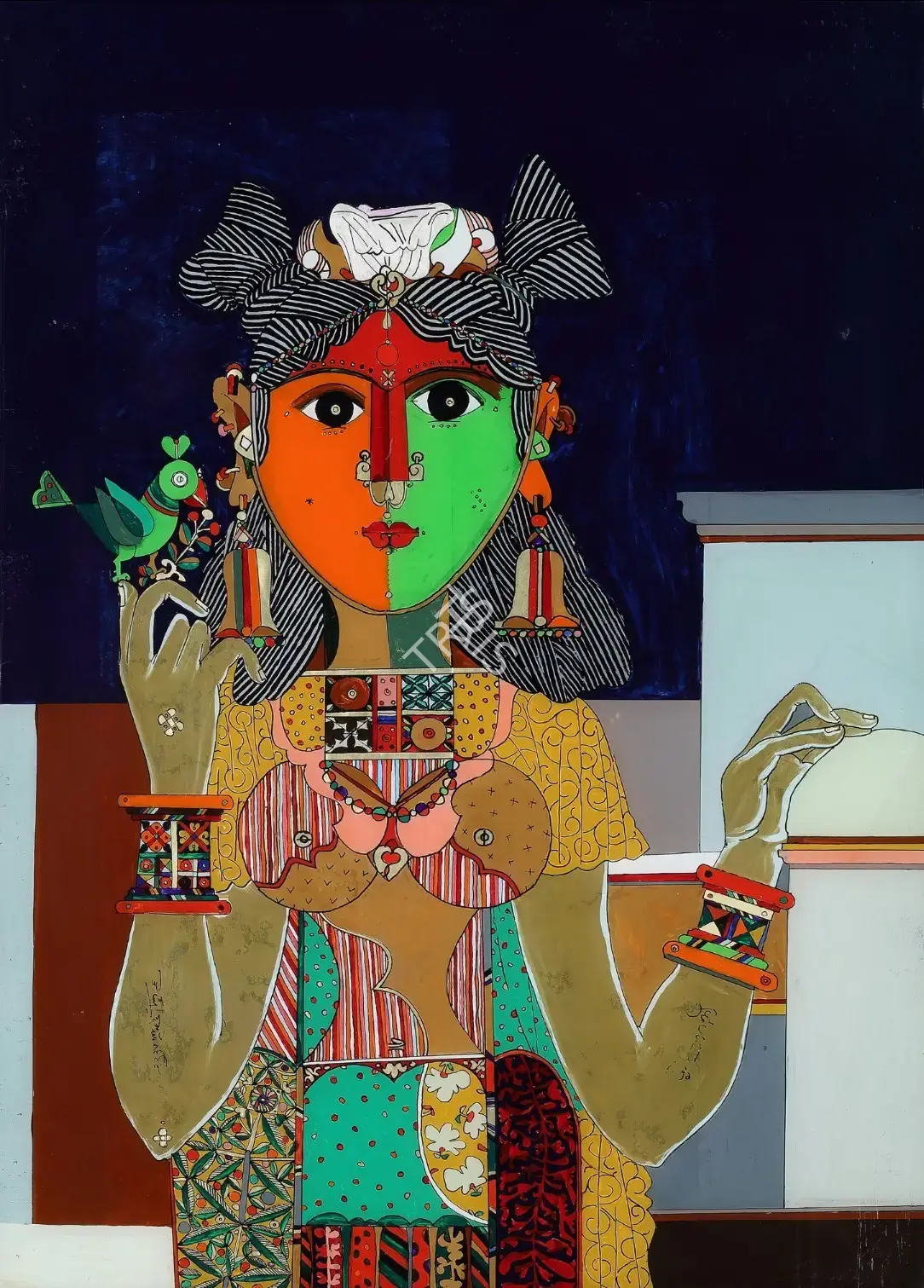 Goud, K. Laxma (Artist). Untitled, n.d. | Painting
