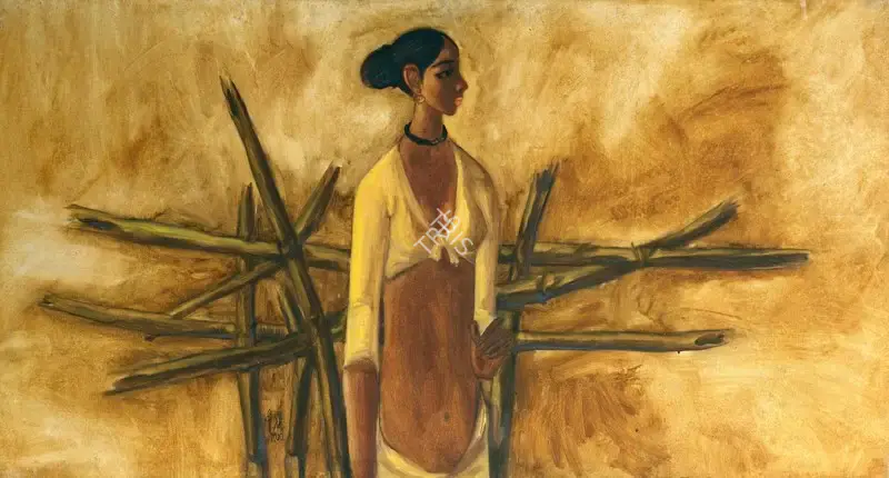 Prabha, B. (Artist). Untitled, 1970 | Painting
