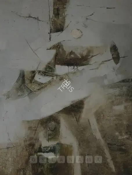 Ramkumar (Artist). Spring. Oil on canvas, 1961 | Painting | FineArts | 00898707