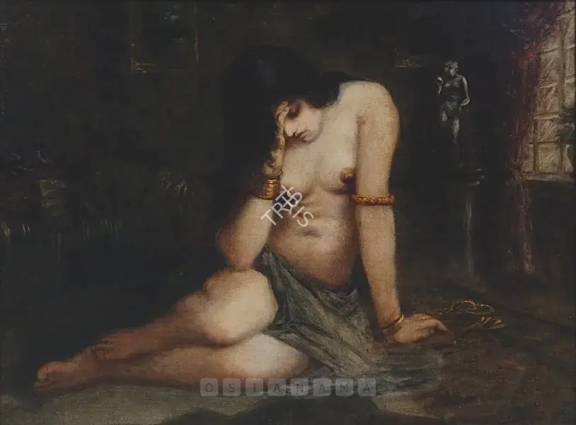 Mazumdar, Hemendranath (Artist). Abandoned (Parityakta) (Later Version), c.1939 | Painting